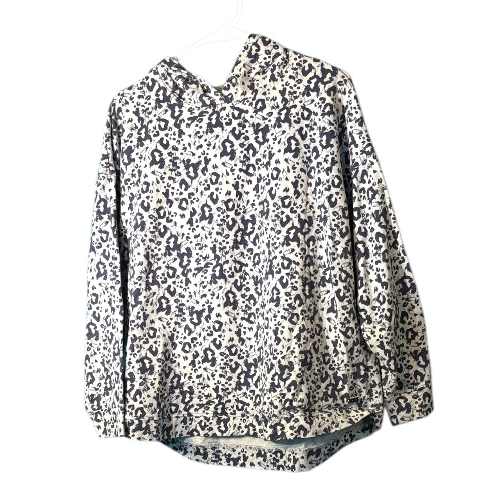 NWOT- Marc New York  Gray and Black Patterned Hoodie